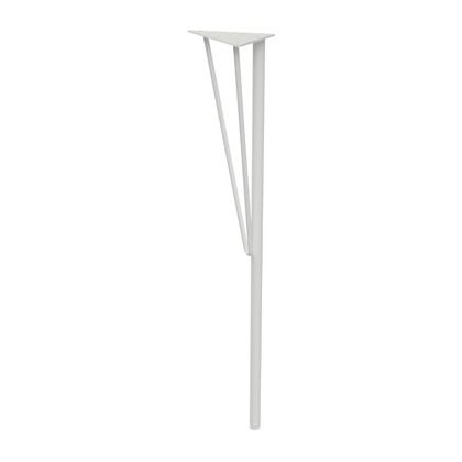 ラブリコ スチールテーブル脚 ホワイト 150×150×690(mm) 1本入
